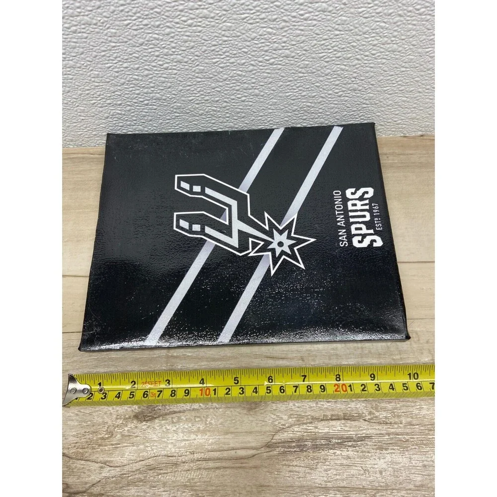 NBA San Antonio Spurs Framed Logo Sign Painting Wall Decor
